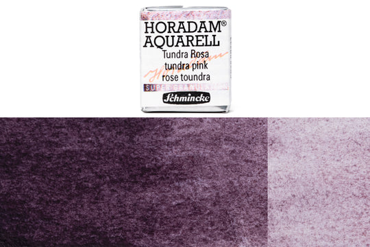 Schmincke - Supergranulation Watercolor Half Pan, #982 Tundra Pink - St. Louis Art Supply