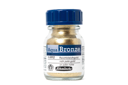 Schmincke - Aqua Bronze, #812 Rich Pale Gold - St. Louis Art Supply