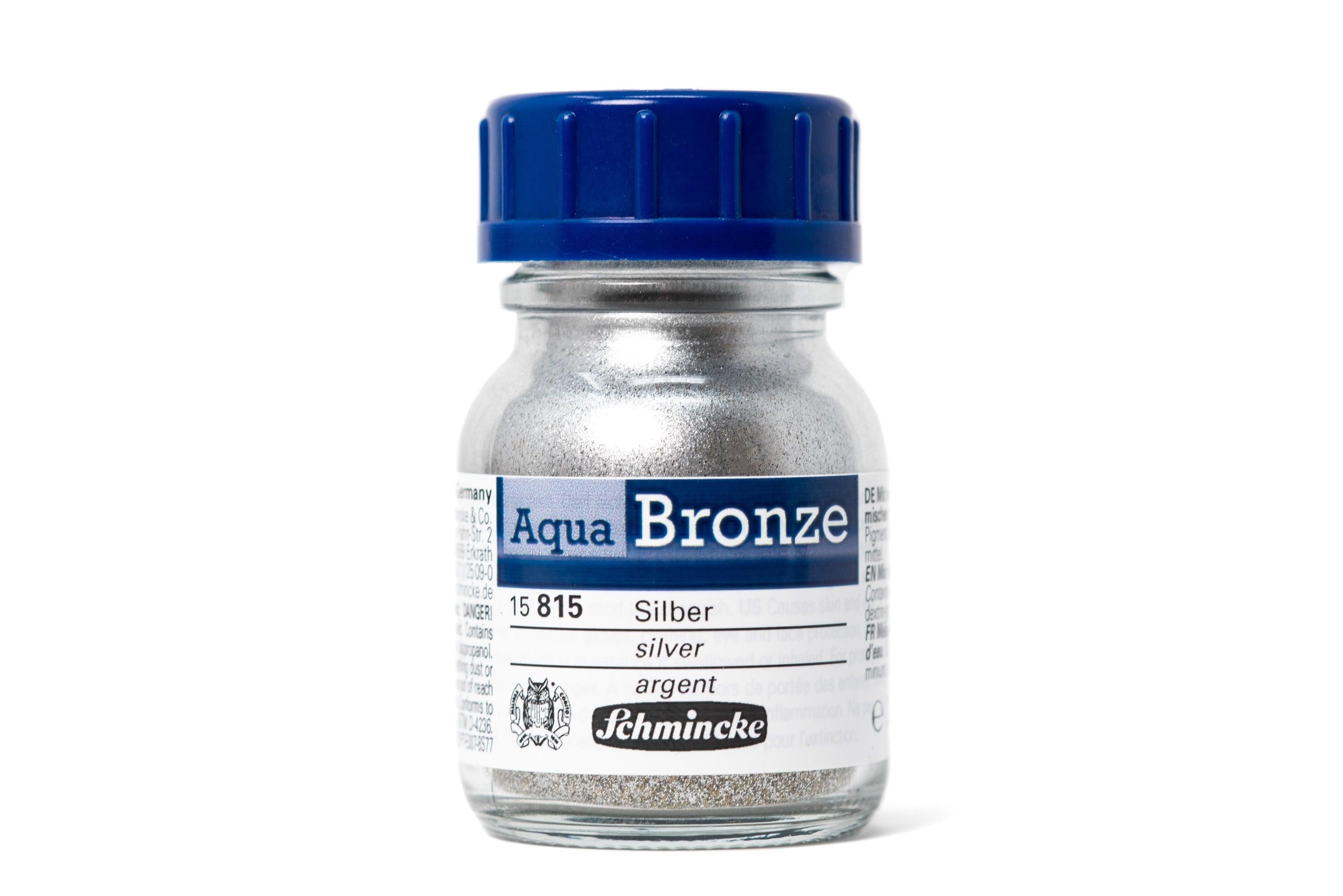 Schmincke - Aqua Bronze, #815 Silver - St. Louis Art Supply