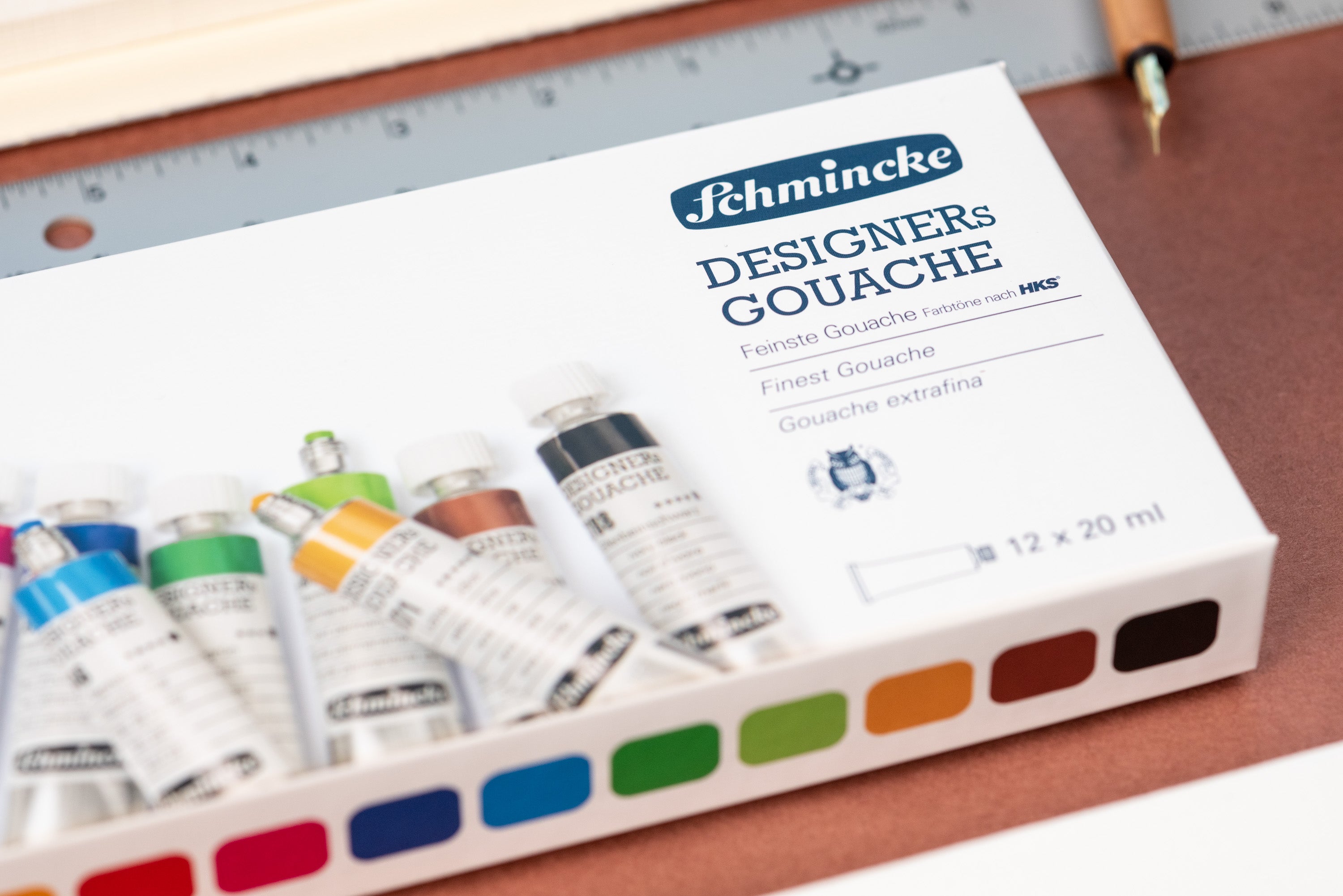 Schmincke - Schmincke Designers' Gouache, 20 mL, Set of 12 - St. Louis Art Supply