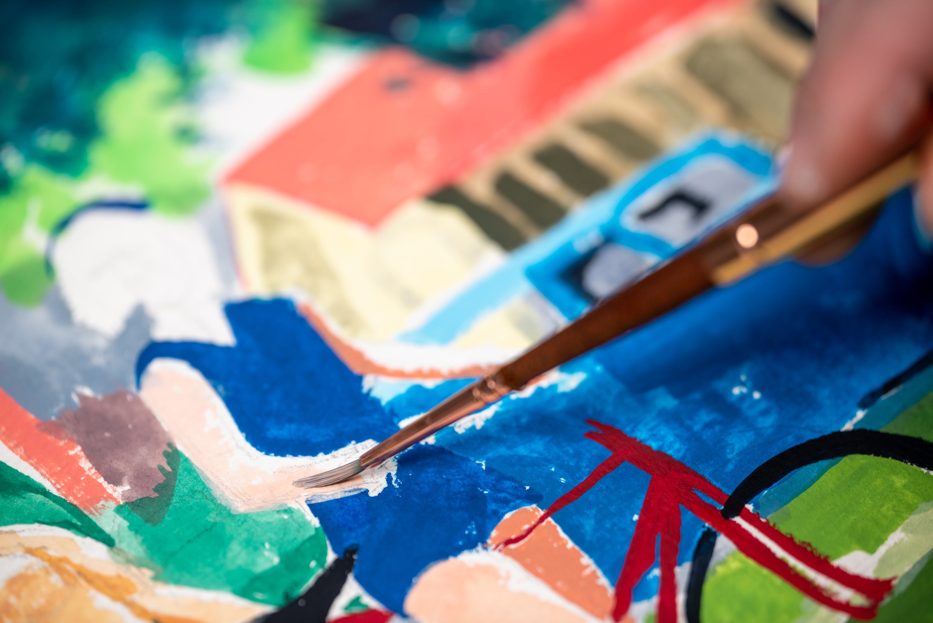 Golden SoFlat Matte Acrylics, Ultramarine Blue