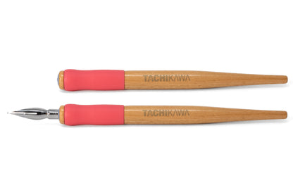 Tachikawa - Tachikawa T-36 Pen Holder, Pink Grip - St. Louis Art Supply