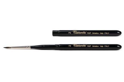 Tintoretto Watercolor Travel Brush, Synthetic Squirrel