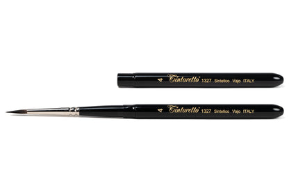 Tintoretto Watercolor Travel Brush, Synthetic Squirrel