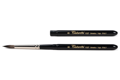 Tintoretto Watercolor Travel Brush, Synthetic Squirrel