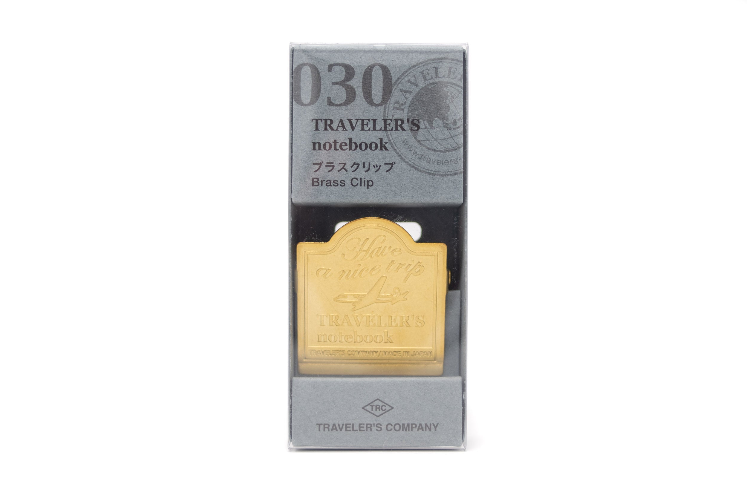 Traveler's Company - Traveler's Notebook Clip #030, Airplane - St. Louis Art Supply