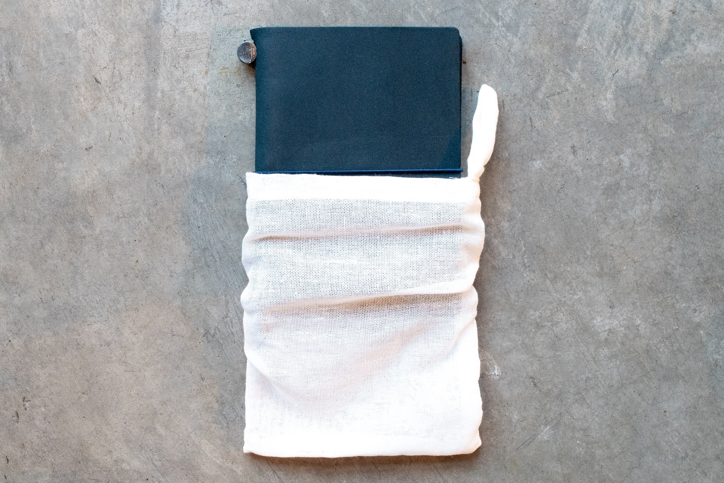 Traveler's Notebook Starter Set, Passport Size, Blue - St. Louis Art Supply