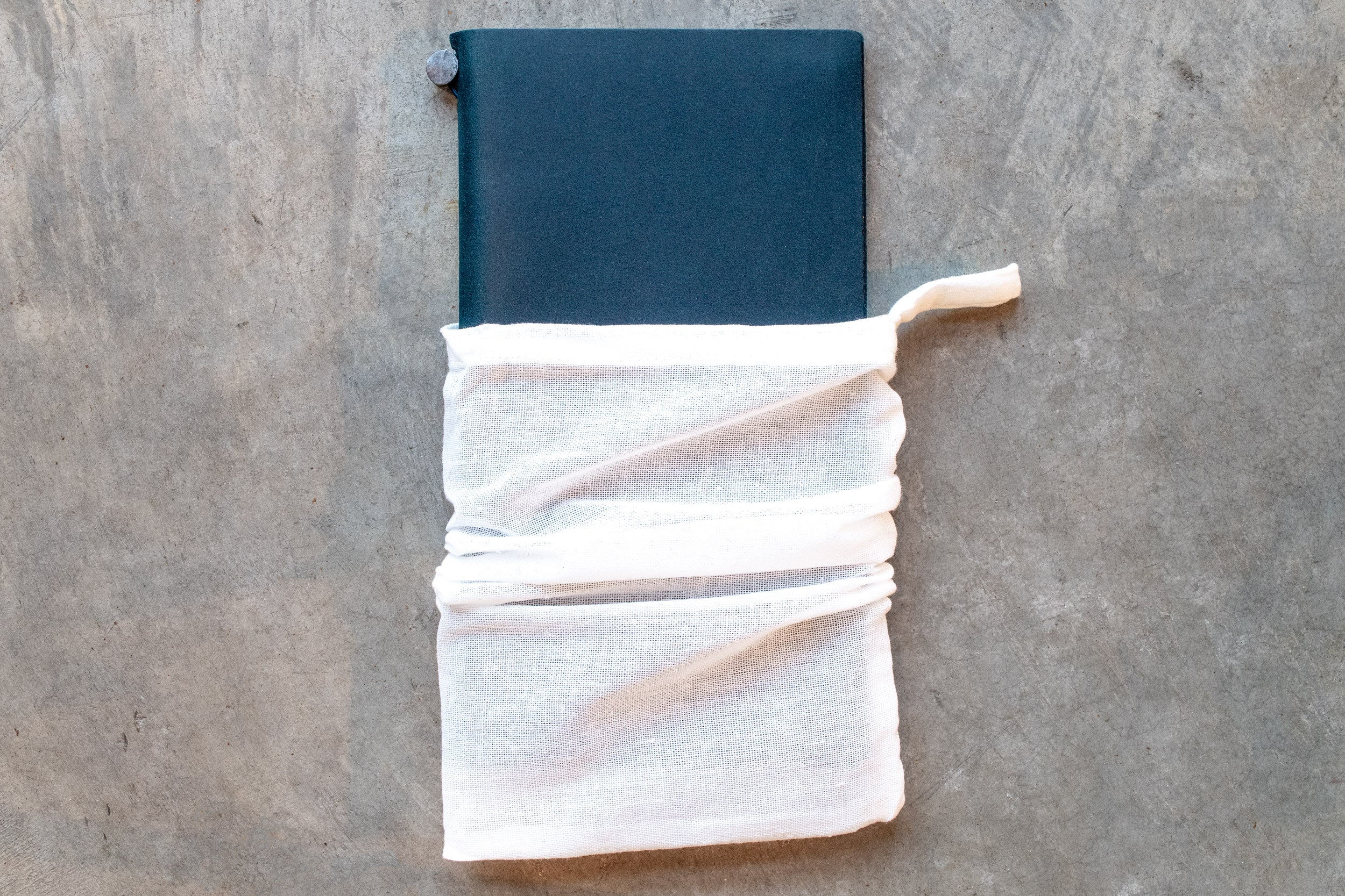 Traveler's Notebook Starter Set, Regular Size, Blue - St. Louis Art Supply