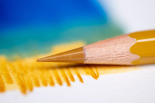 Uni Watercolor Pencils, #805 Lemon Yellow