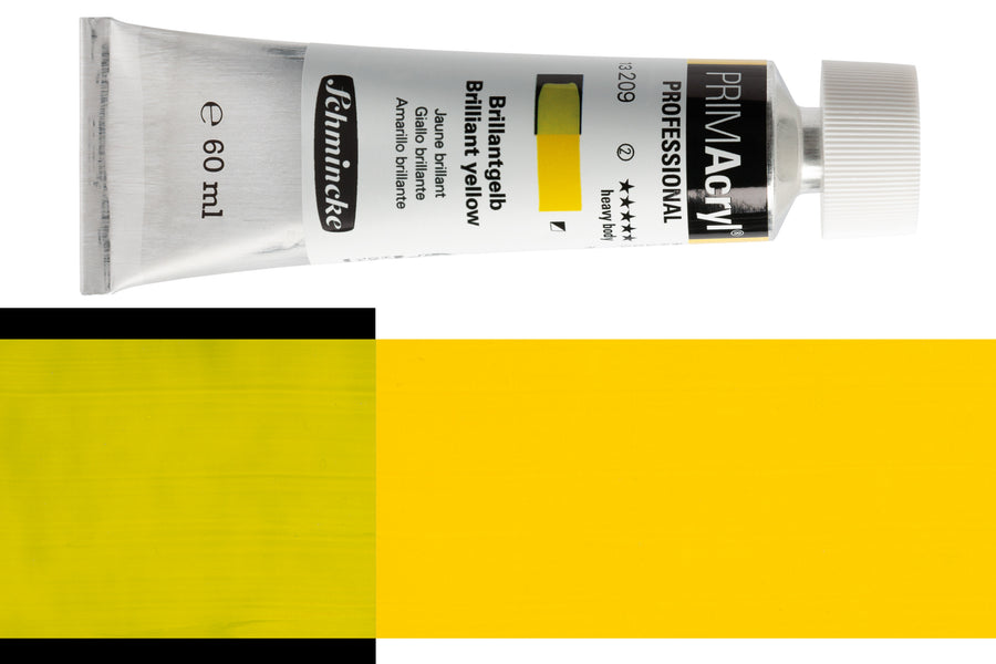 PRIMAcryl Professional Acrylic, #209 Brilliant Yellow