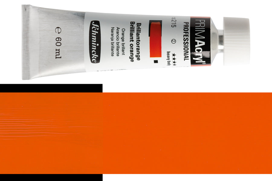 PRIMAcryl Professional Acrylic, #215 Brilliant Orange