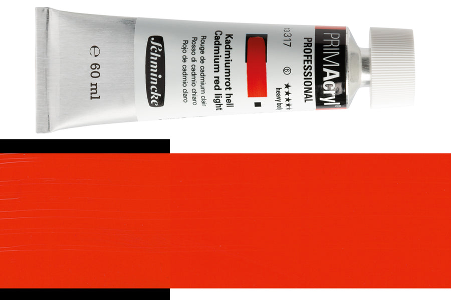 PRIMAcryl Professional Acrylic, #317 Cadmium Red Light