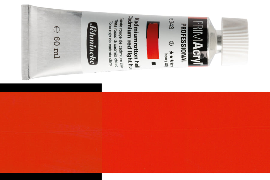 PRIMAcryl Professional Acrylic, #343 Cadmium Red Light Hue