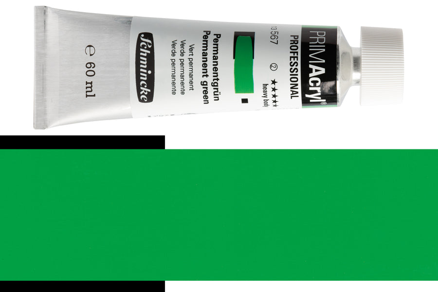 PRIMAcryl Professional Acrylic, #567 Permanent Green