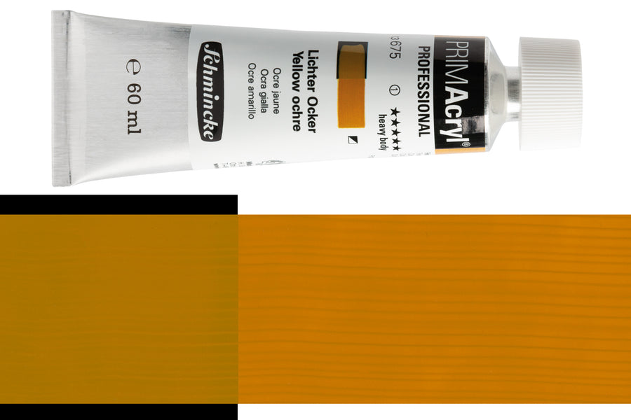 PRIMAcryl Professional Acrylic, #675 Yellow Ochre