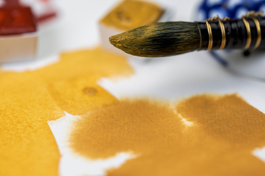 Tonic Watercolor, Porcelain Pan, #043 Oxide Yellow