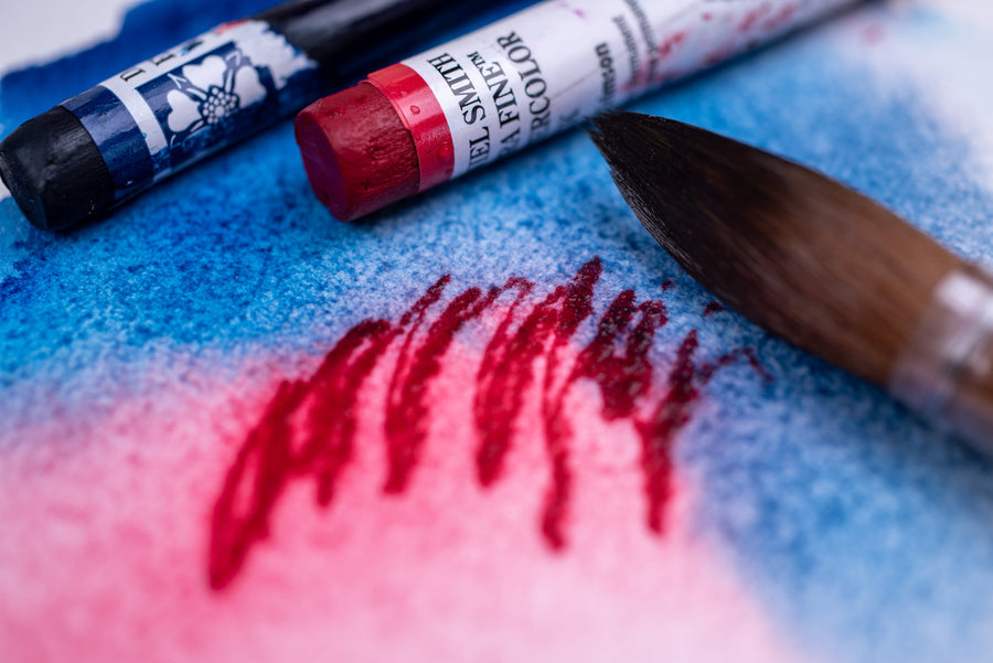 Extra Fine Watercolor Sticks, Granulation Set of 5