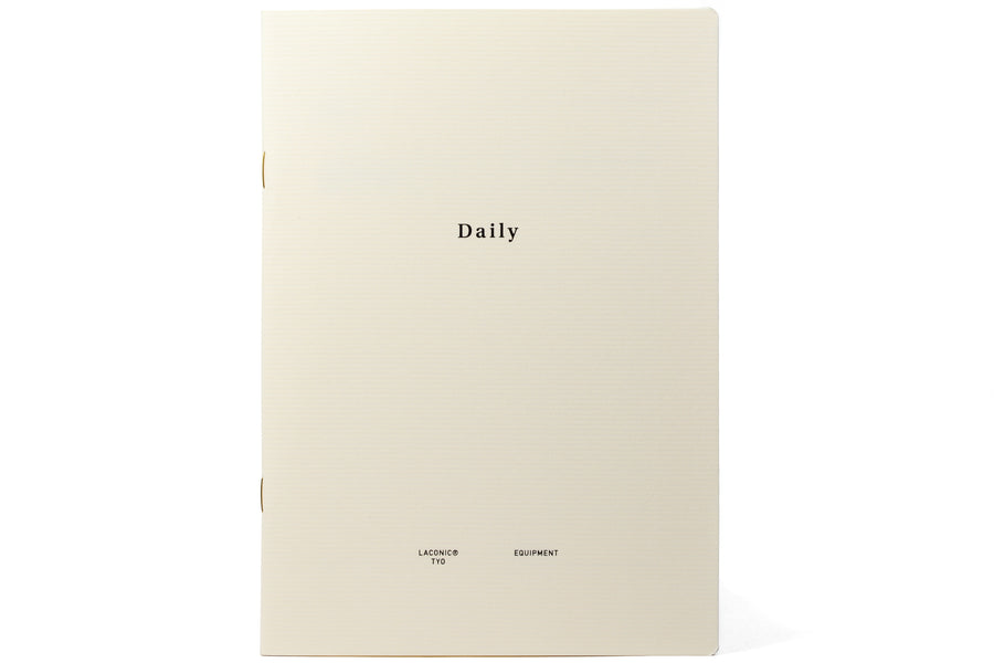 Laconic Style Notebook: Daily