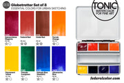 Tonic Watercolors, Globetrotter Set of 8