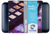 Van Gogh Watercolor, Metallic Set of 12