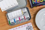 Akademie Aquarell, Neon Colors Half-Pan Set (2025)