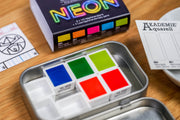 Akademie Aquarell, Neon Colors Half-Pan Set (2025)