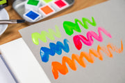 Akademie Aquarell, Neon Colors Half-Pan Set (2025)