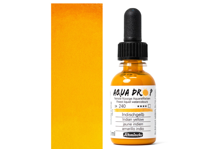 Aqua Drop Liquid Watercolors, #240 Indian Yellow
