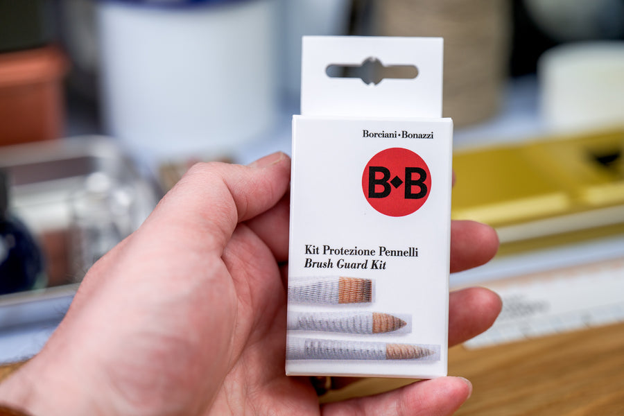 Elastic Brush Guards, Box of 12