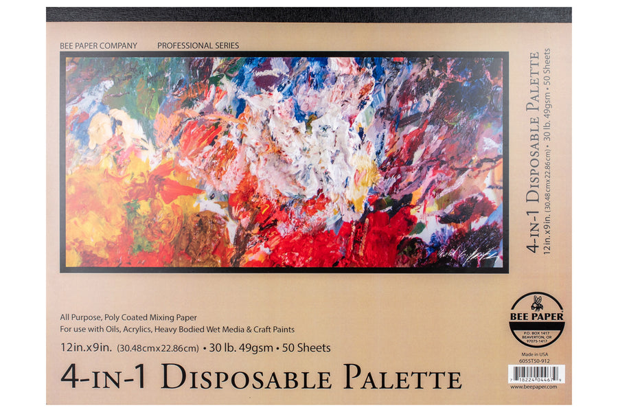 Bee Disposable Palette Paper Pad
