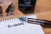 Murano Pale Blush Glass Pen Set