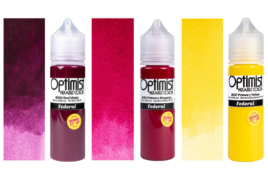 Optimist Mixable Color, Bright Floral Trio