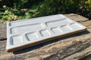 9-Well Ceramic Paint Palette
