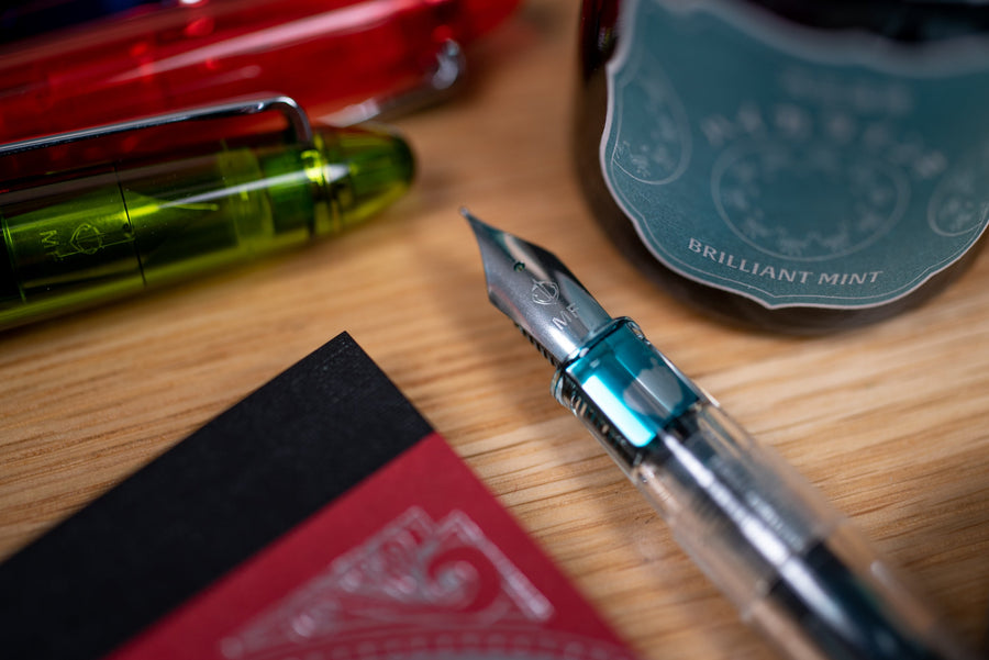 Compass 1911 Fountain Pen, Emerald
