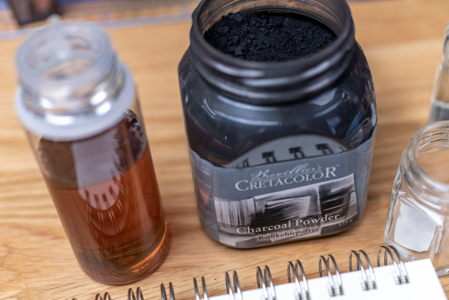 Cretacolor Charcoal Powder, 175 g