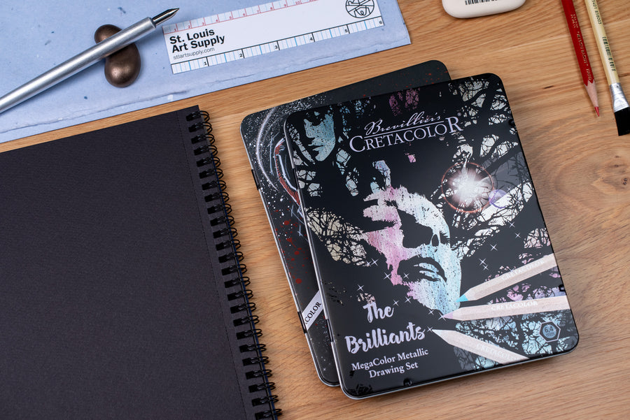 "The Brilliants" Mega Metallic Pencil Set