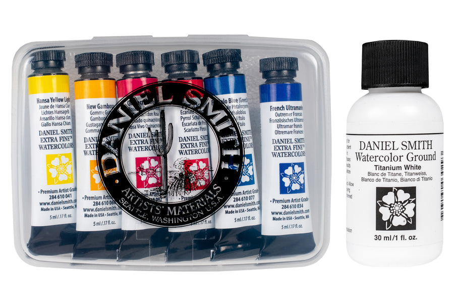 Extra Fine Watercolor, Essential Mixing Set with Ground