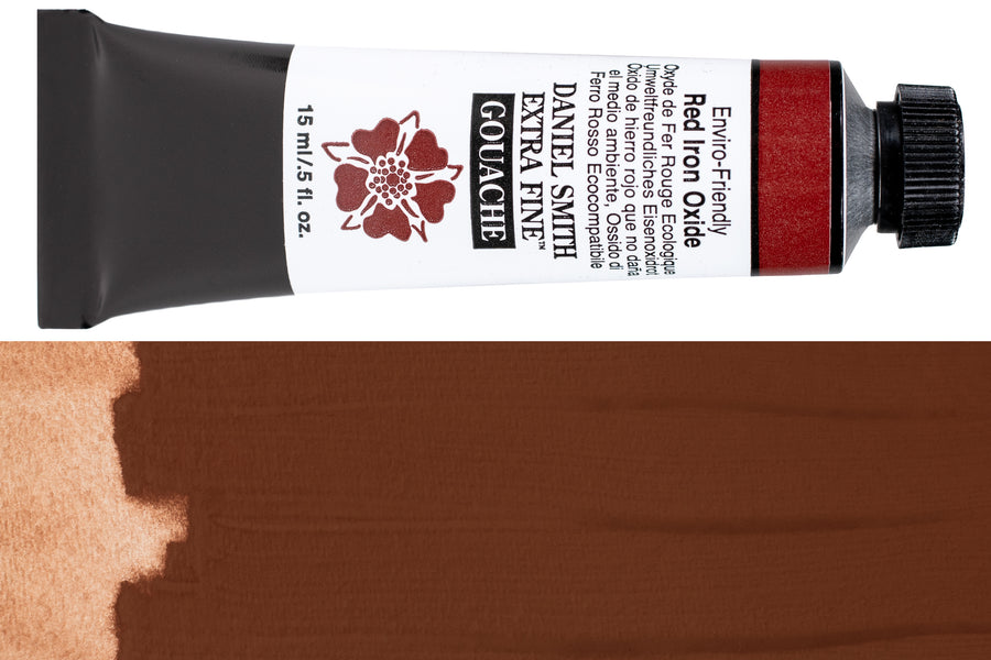 Extra Fine Gouache, Enviro-Friendly Red Iron Oxide