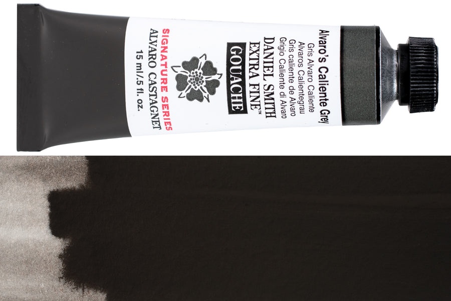 Extra Fine Gouache, Alvaro's Caliente Grey