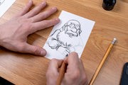 Deleter Comic Paper, Postcard Size