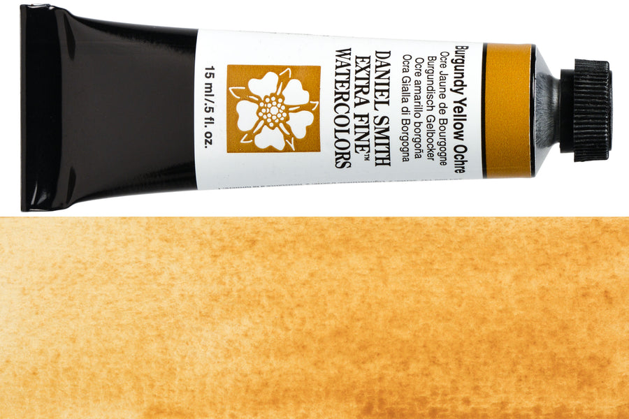 Daniel Smith Extra Fine Watercolor, 15 mL, Burgundy Yellow Ochre