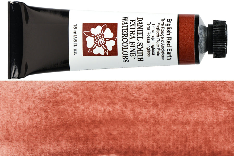 Daniel Smith Extra Fine Watercolor, 15 mL, English Red Earth