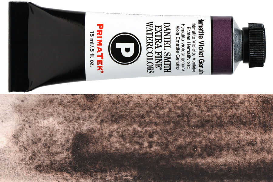 Daniel Smith Extra Fine Watercolor, 15 mL, Hematite Violet Genuine