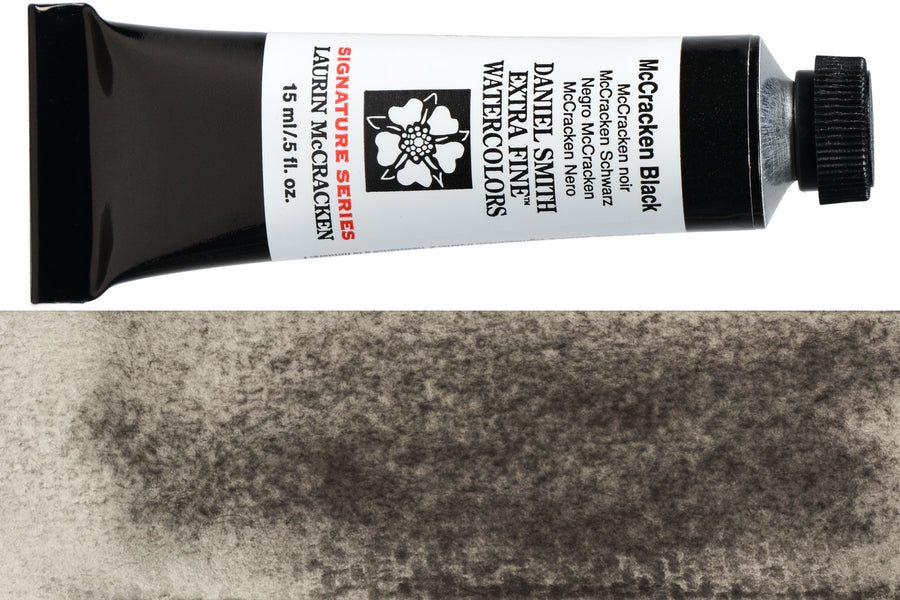 Daniel Smith Extra Fine Watercolor, 15 mL, McCracken Black