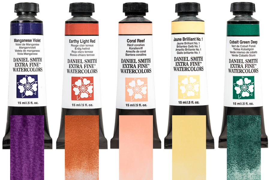 Daniel Smith Extra Fine Watercolor, 2025 New Colors Bundle