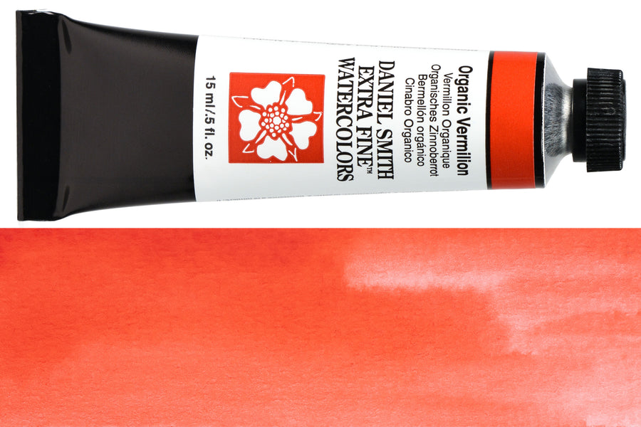 Daniel Smith Extra Fine Watercolor, 15 mL, Organic Vermilion
