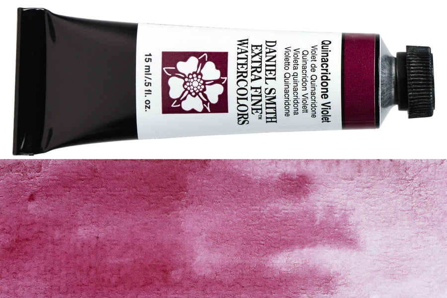 Daniel Smith Extra Fine Watercolor, 15 mL, Quinacridone Violet