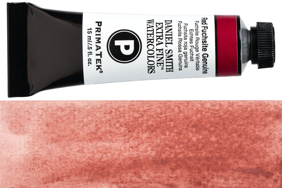 Daniel Smith Extra Fine Watercolor, 15 mL, Red Fuchsite Genuine