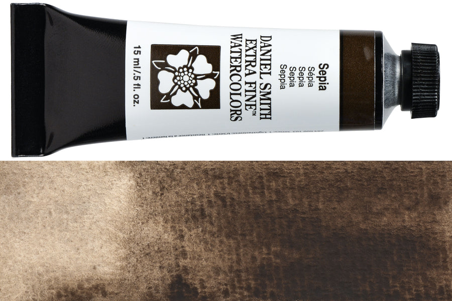 Daniel Smith Extra Fine Watercolor, 15 mL, Sepia