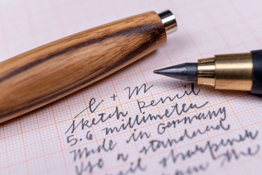 Scribbler 5.6 Clutch Pencil, Aged Oak